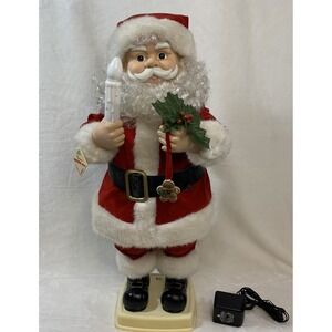 Telco Original Motionettes of Christmas Vintage 22" Mr. Santa Claus OOAK WORKS!‎